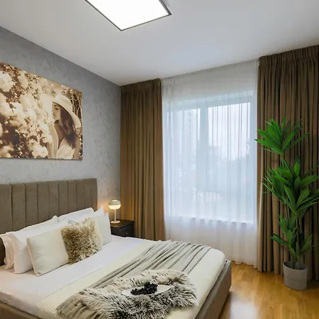Ultimate Living Experience - Modern Accommodation & Free Parking Near Romexpo Bucharest Exterior photo